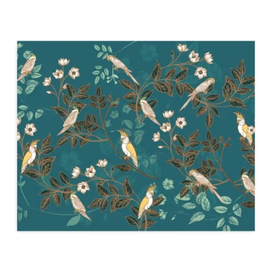 Kirkland's Home Floral Birds Peel And Stick Wall Mural- Wall Murals & Wall Decals