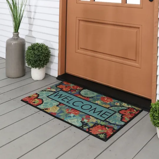 Kirkland's Home Floral Ethereal Doormat- Doormats