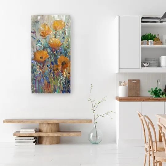 Kirkland's Home Floral Expression Iii Giclee Canvas Art Print- Canvas Art