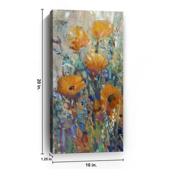 Kirkland's Home Floral Expression Iii Giclee Canvas Art Print- Canvas Art