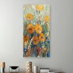 Kirkland's Home Floral Expression Iv Giclee Canvas Art Print- Canvas Art
