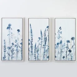 Kirkland's Home Floral Framed Canvas Art Prints, Set Of 3- Canvas Art
