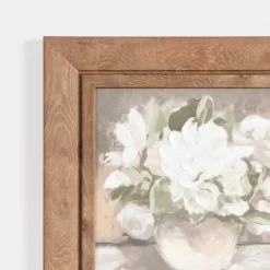 Kirkland's Home Floral In Vase Framed Art Print- Framed Art