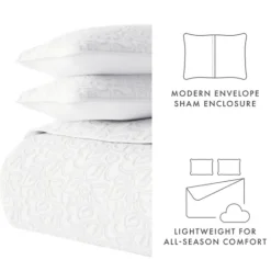 Kirkland's Home Floral Stitch 2-Pc. Twin Quilt Set- Quilts