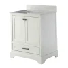 Kirkland's Home Florence Wood Backsplash Sink Vanity- Bathroom Furniture