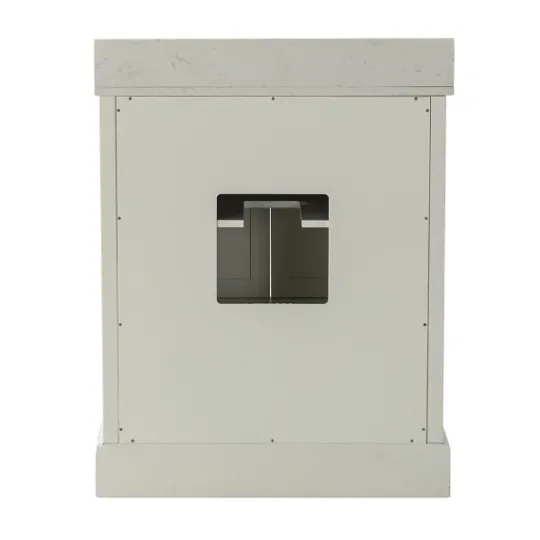 Kirkland's Home Florence Wood Backsplash Sink Vanity- Bathroom Furniture