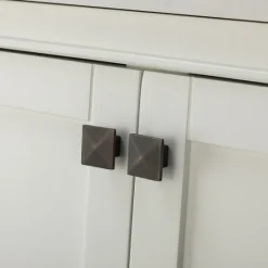Kirkland's Home Florence Wood Backsplash Sink Vanity- Bathroom Furniture