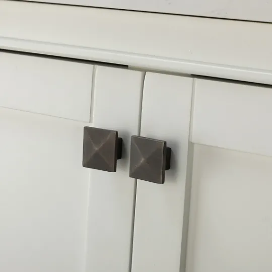 Kirkland's Home Florence Wood Backsplash Sink Vanity- Bathroom Furniture