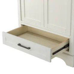 Kirkland's Home Florence Wood Backsplash Sink Vanity- Bathroom Furniture