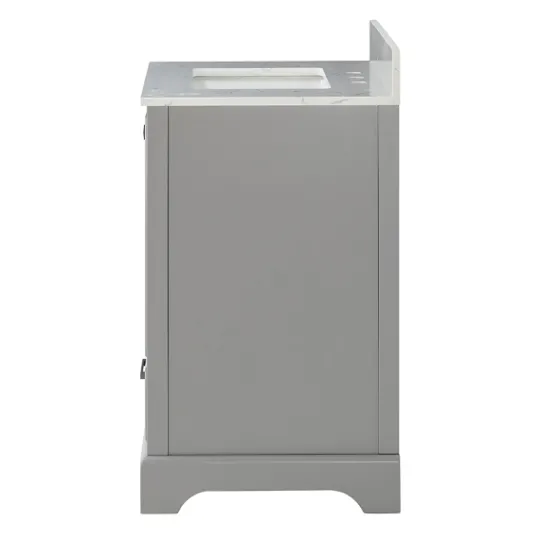 Kirkland's Home Florence Wood Backsplash Sink Vanity- Bathroom Furniture