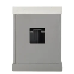 Kirkland's Home Florence Wood Backsplash Sink Vanity- Bathroom Furniture