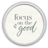 Kirkland's Home Focus On The Good Round Framed Plaque- Wall Quotes & Signs