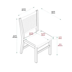 Kirkland's Home Folding Rat Cane Back Cushioned Chair- Accent Chairs