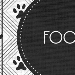 Kirkland's Home Food And Water Bowl Floor Mat, 15X23- Kitchen & Floor Mats