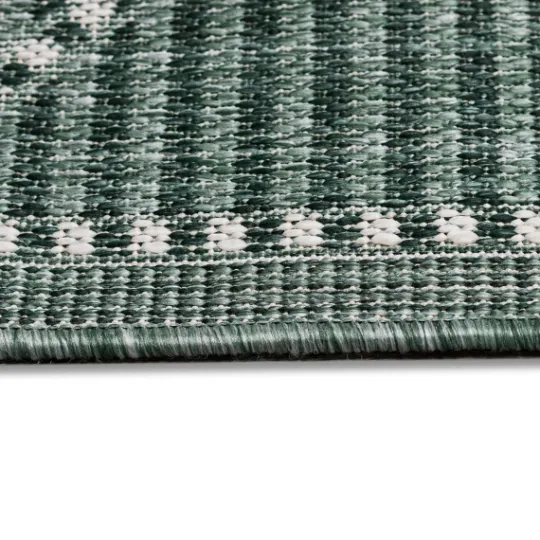 Kirkland's Home Forest Geo Lattice Outdoor Area Rug, 7X9- Outdoor Rugs