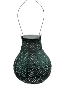 Kirkland's Home Forest Ikat Bulb Hanging Led Outdoor Lantern- Outdoor Lighting