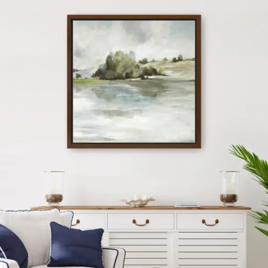 Kirkland's Home Forest Look Out Framed Canvas Art Print- Framed Art