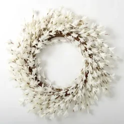 Kirkland's Home Forsythia Flowers Wreath- Wreaths