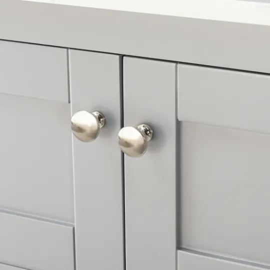 Kirkland's Home Foster Wood Backsplash Sink Vanity- Bathroom Furniture