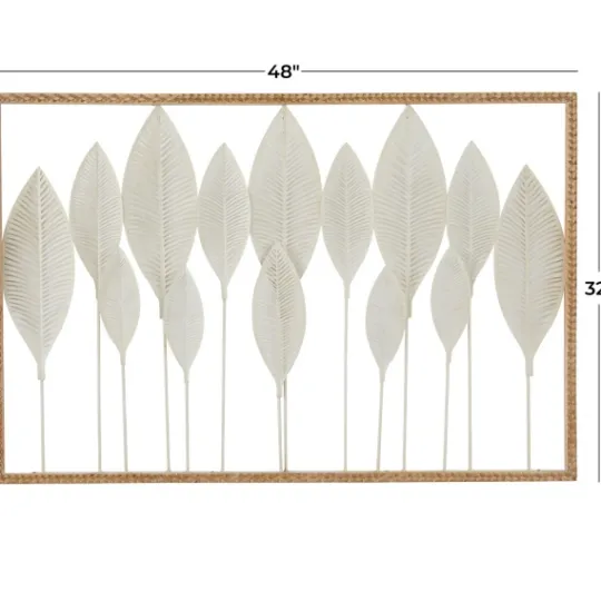 Kirkland's Home Framed Cut-Out Leaves Wall Plaque- Wall Plaques