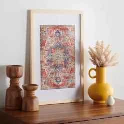 Kirkland's Home Framed Textile Wall Plaque- Wall Plaques