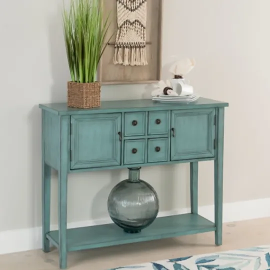 Kirkland's Home Franny Distressed Console Table- Console Tables