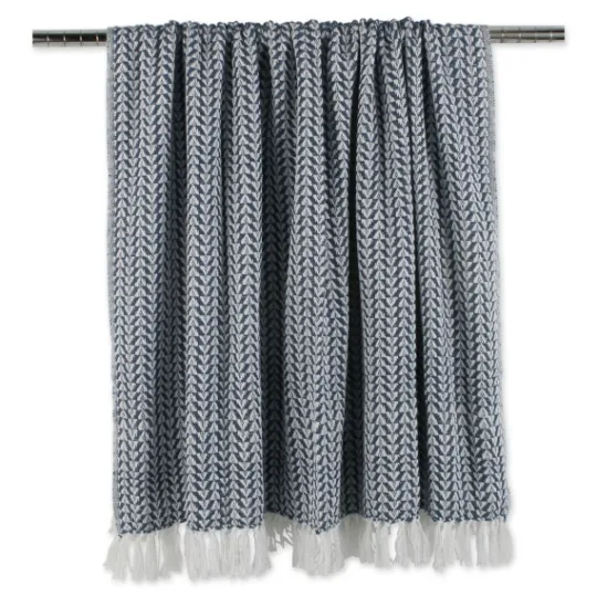 Kirkland's Home French And White Arrowhead Throw- Blankets & Throws