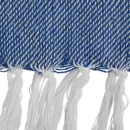 Kirkland's Home French And White Thin Stripe Throw- Blankets & Throws