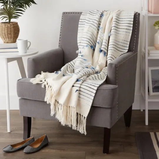 Kirkland's Home French Diamond Cut Throw- Blankets & Throws