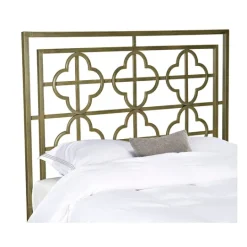 Kirkland's Home French Metallic Queen Headboard- Beds & Headboards