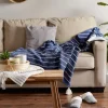 Kirkland's Home French Slub Stripe Decorative Throw- Blankets & Throws