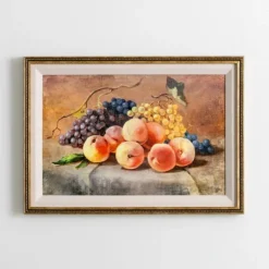 Kirkland's Home Fruit Scene Framed Art Print- Framed Art