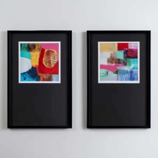 Kirkland's Home Fun Colors Abstract Ii Framed Wall Art- Framed Art