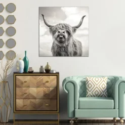 Kirkland's Home Funny Girl Canvas Art Print, 37X37- Canvas Art