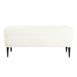 Kirkland's Home Fur Storage Bench- Benches & Ottomans