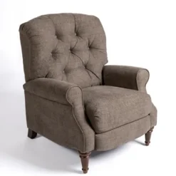 Kirkland's Home Gabor Ash Tufted Upholstered Recliner- Accent Chairs