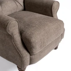 Kirkland's Home Gabor Ash Tufted Upholstered Recliner- Accent Chairs