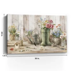 Kirkland's Home Garden Fare Giclee Canvas Art Print- Canvas Art