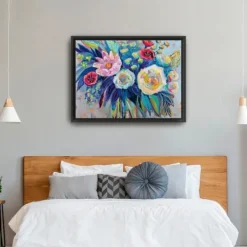 Kirkland's Home Garden Variety Framed Canvas Art Print- Framed Art