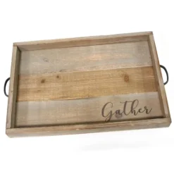 Kirkland's Home Gather Wooden Tray- Decorative Trays