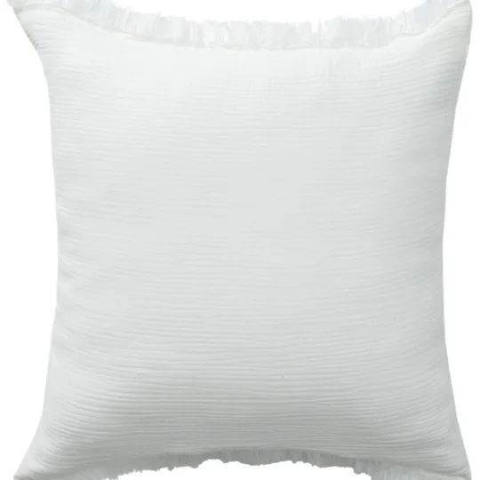 Kirkland's Home Gauze Organic Fringe Throw Pillow- Pillows