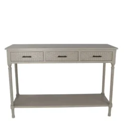 Kirkland's Home Geo 3-Drawer Console Table- Console Tables