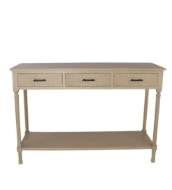 Kirkland's Home Geo 3-Drawer Console Table- Console Tables