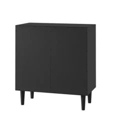 Kirkland's Home Geometric Gold Handle Cabinet- Cabinets & Sideboards