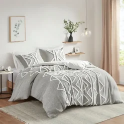 Kirkland's Home Geometric 3-Pc. California King Comforter Set- Comforters