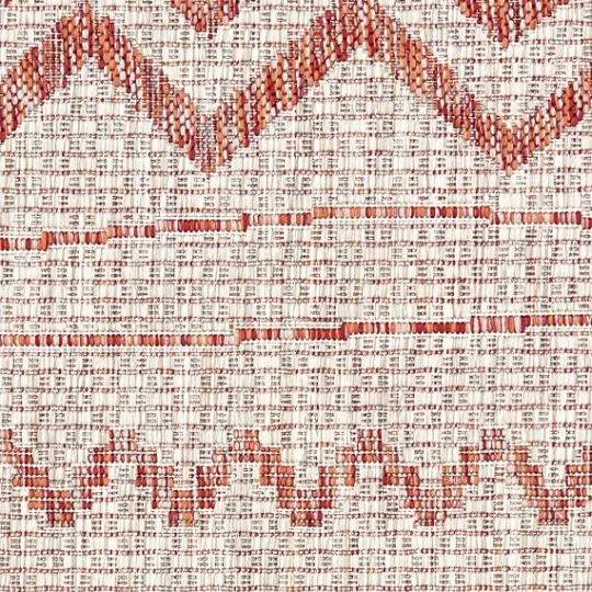 Kirkland's Home Geometric Stripe Sun Shower Outdoor Area Rug, 7X9- Outdoor Rugs