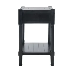 Kirkland's Home Geometrical Industrial Pull Accent Table- Accent & End Tables