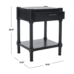 Kirkland's Home Geometrical Industrial Pull Accent Table- Accent & End Tables