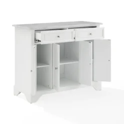 Kirkland's Home Gia All Marble Kitchen Island- Kitchen Islands & Bar Carts