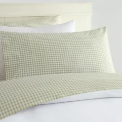 Kirkland's Home Gingham 4-Pc. Queen Sheet Set- Bed Sheets
